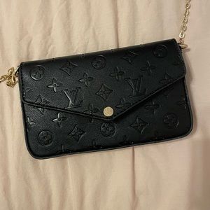 INSPIRED crossbody bag.